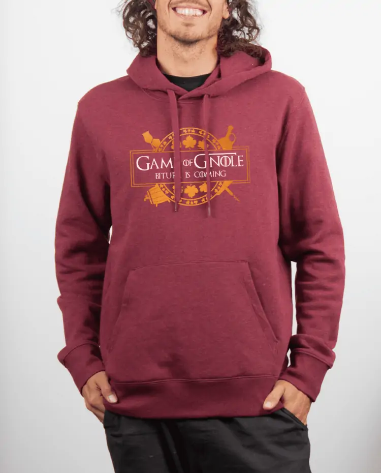 Sweat Homme Bordeau GAME OF GNOLE