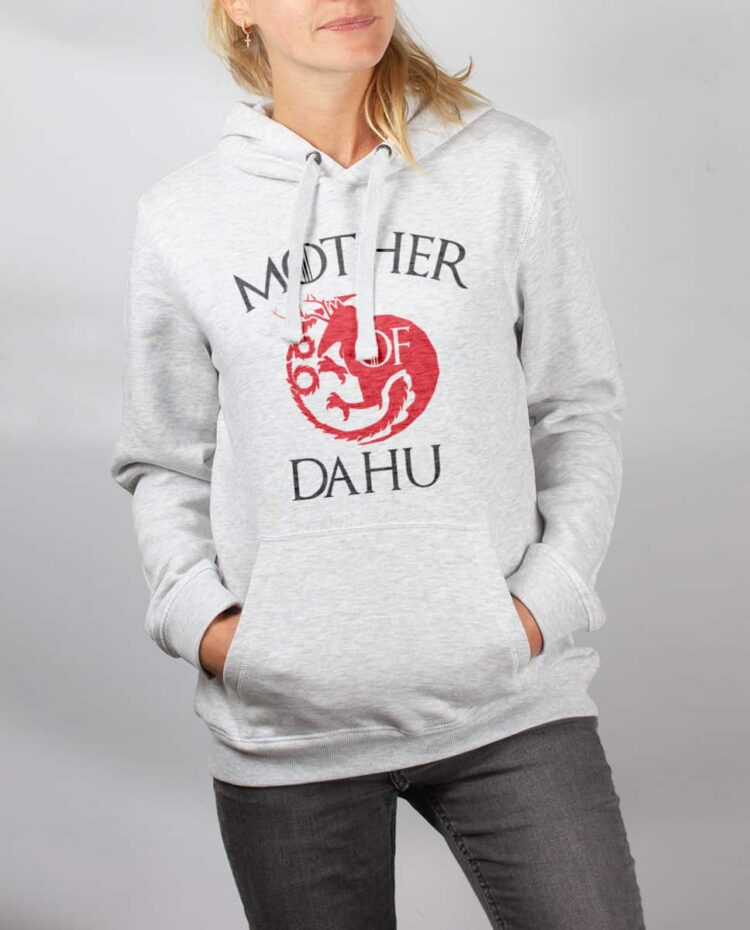 Sweat blanc femme Mother of dahu