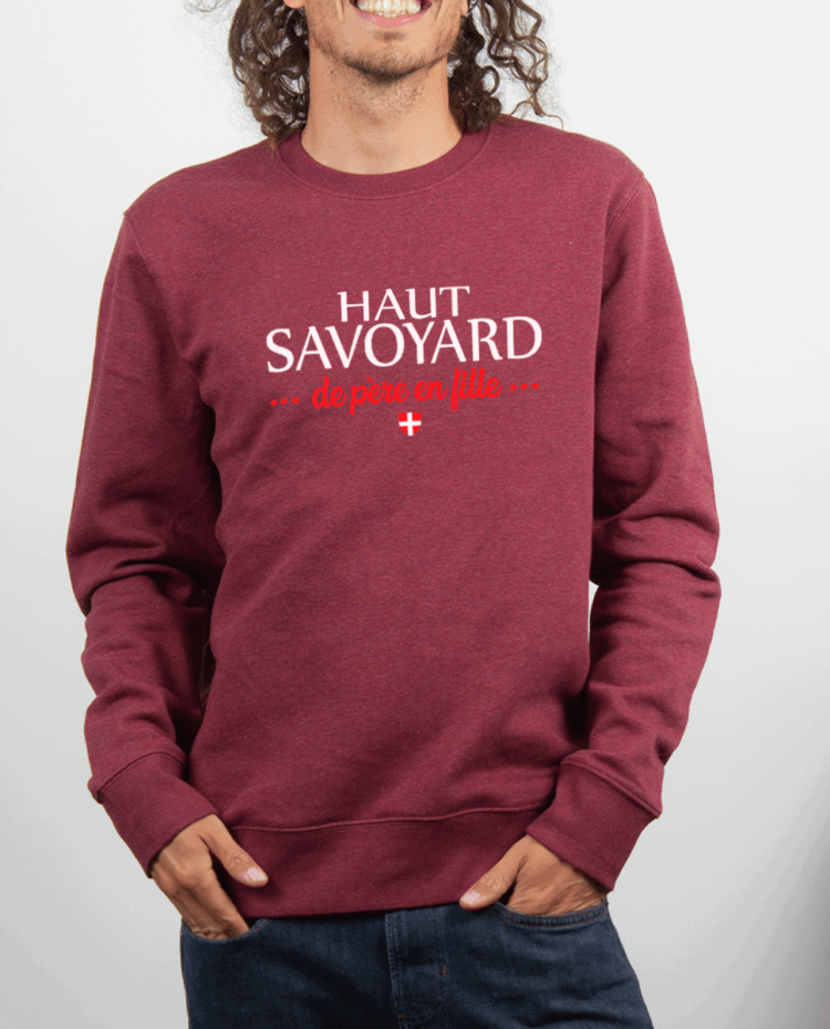 Pull Homme rouge Bordeau