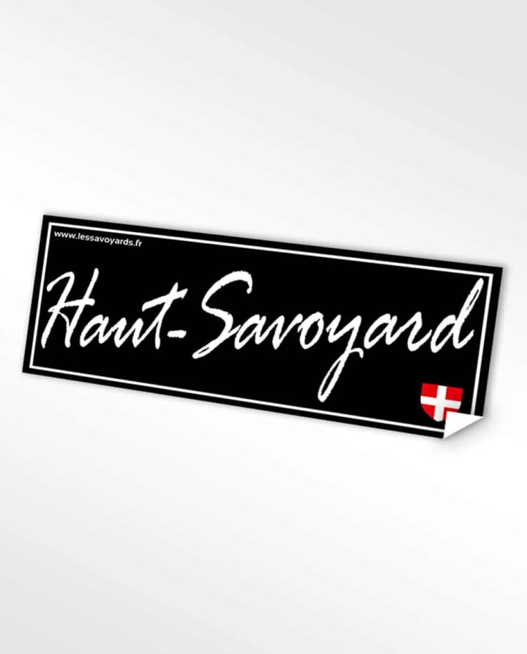 Stickers autocollant les savoyards savoie haute savoie haut savoyard