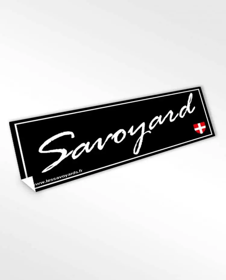 Stickers autocollant les savoyards savoie savoyard