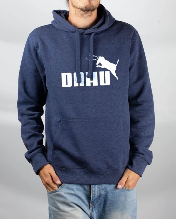 Sweat Bleu chine homme Dahu puma