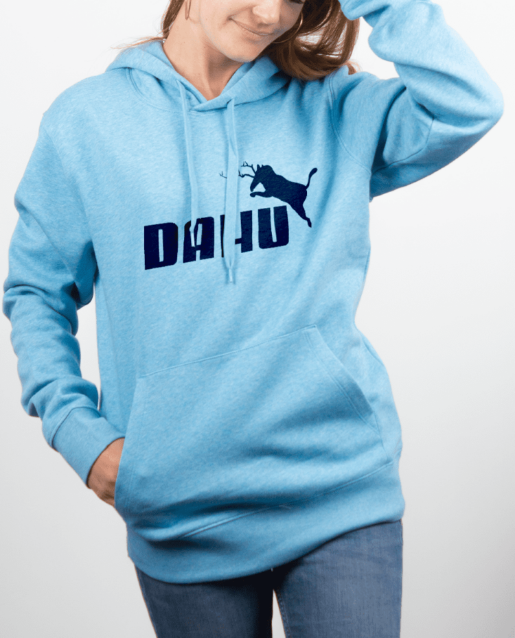 Sweat Femme Bleu Ciel Dahu