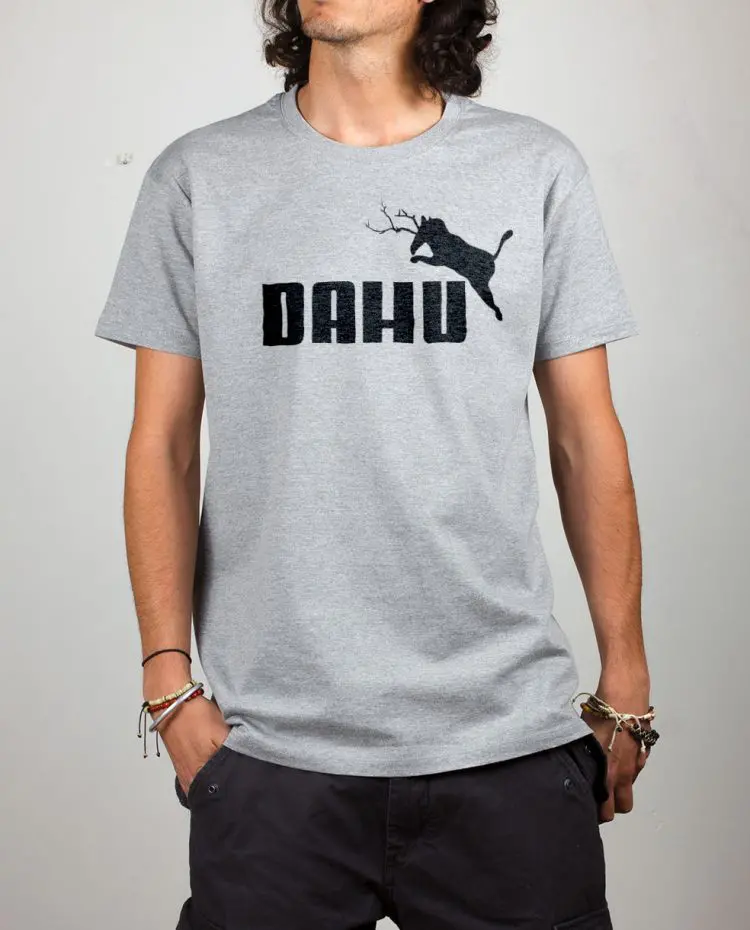 T shirt homme gris Dahu puma