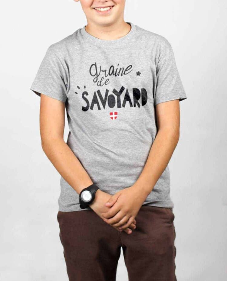 t shirt enfant gris garcon 2 1