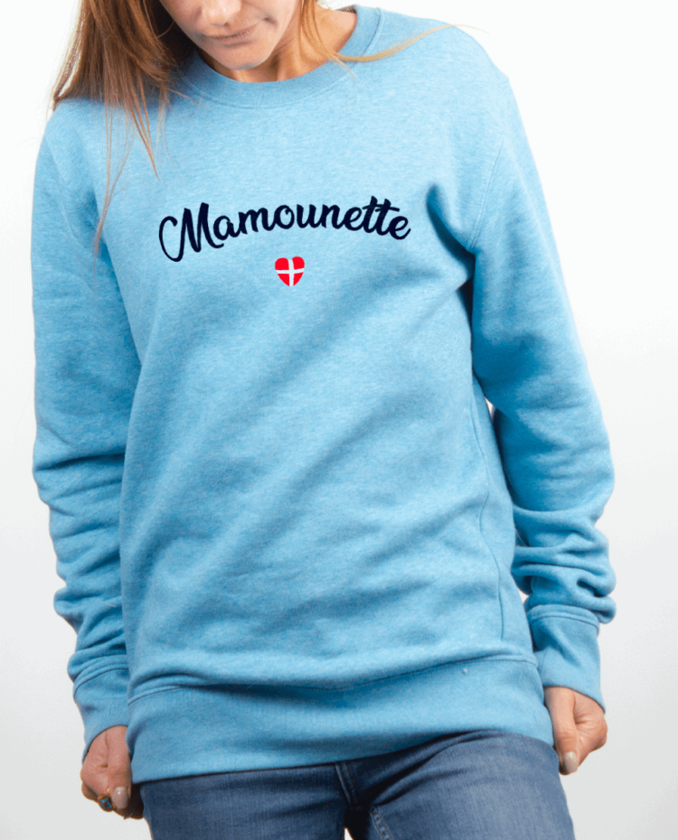 Pull Femme bleu ciel MAMOUNETTE