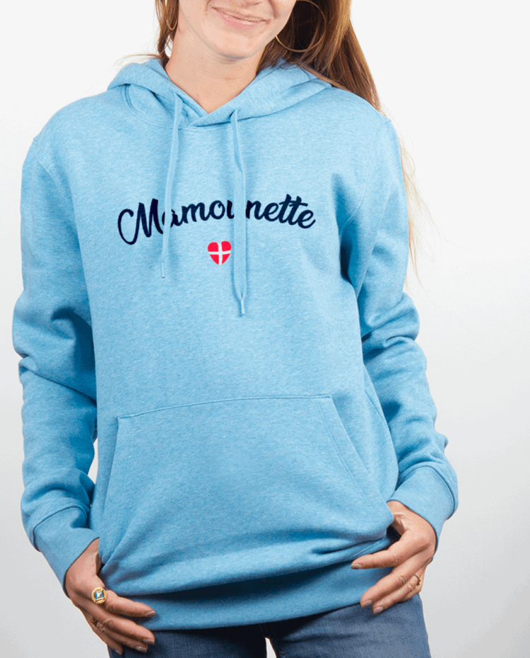 Sweat Femme Bleu Ciel MAMOUNETTE