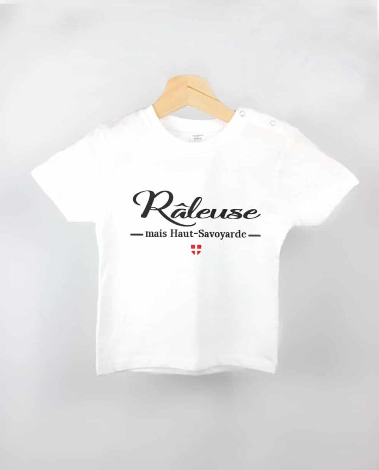 T shirt BEBE blanc Raleuse haut savoyarde