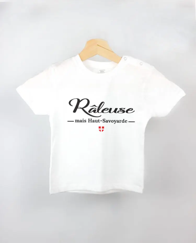 T shirt BEBE blanc Raleuse haut savoyarde
