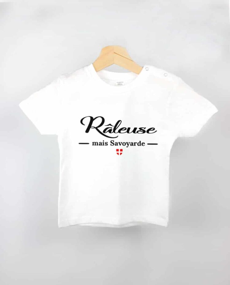 T shirt BEBE blanc Raleuse savoyarde