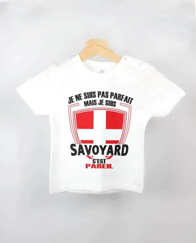 T shirt BEBE blanc parfait savoyard 1
