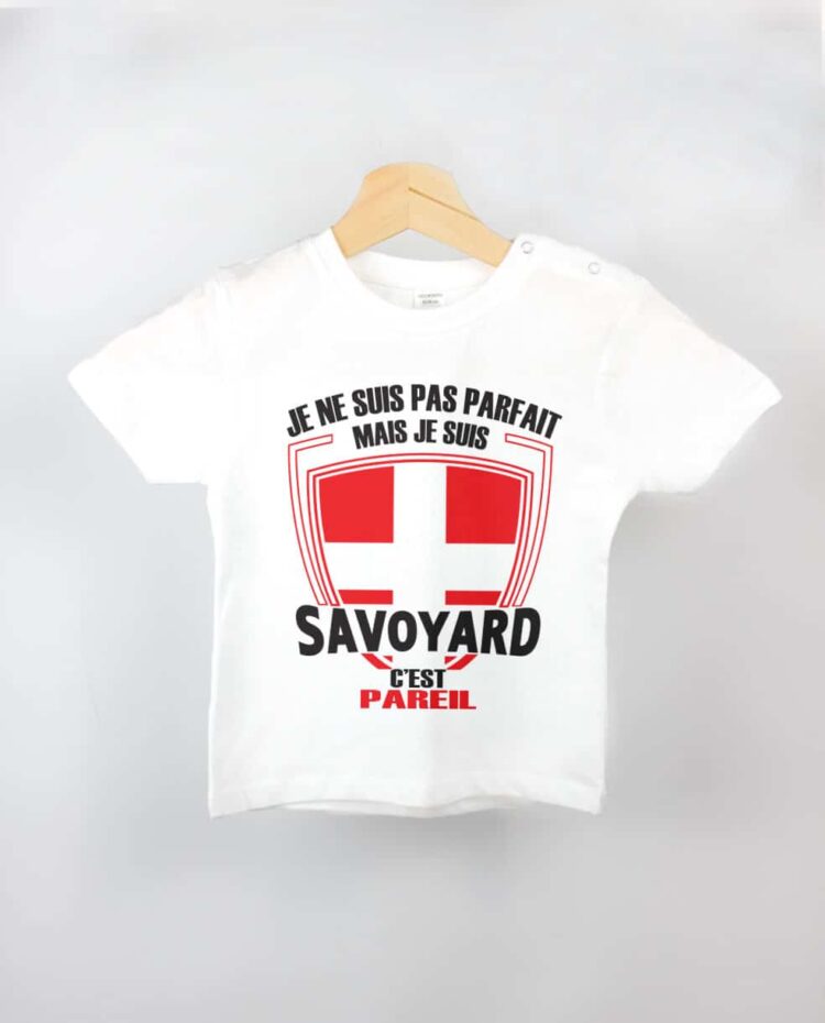 T shirt BEBE blanc parfait savoyard