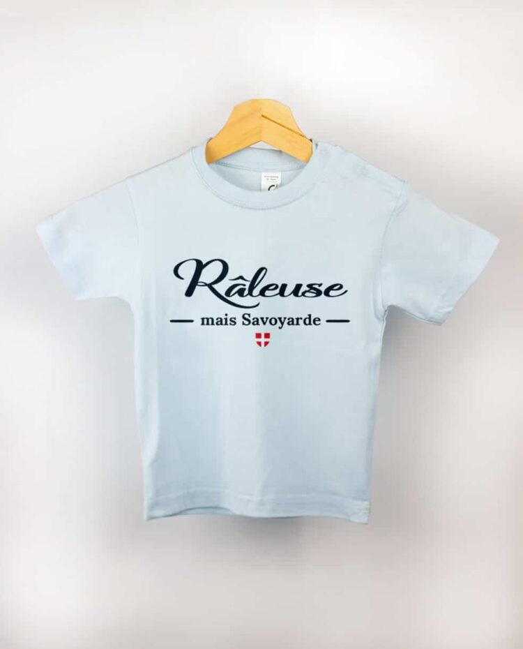 T shirt BEBE bleu Raleuse savoyarde