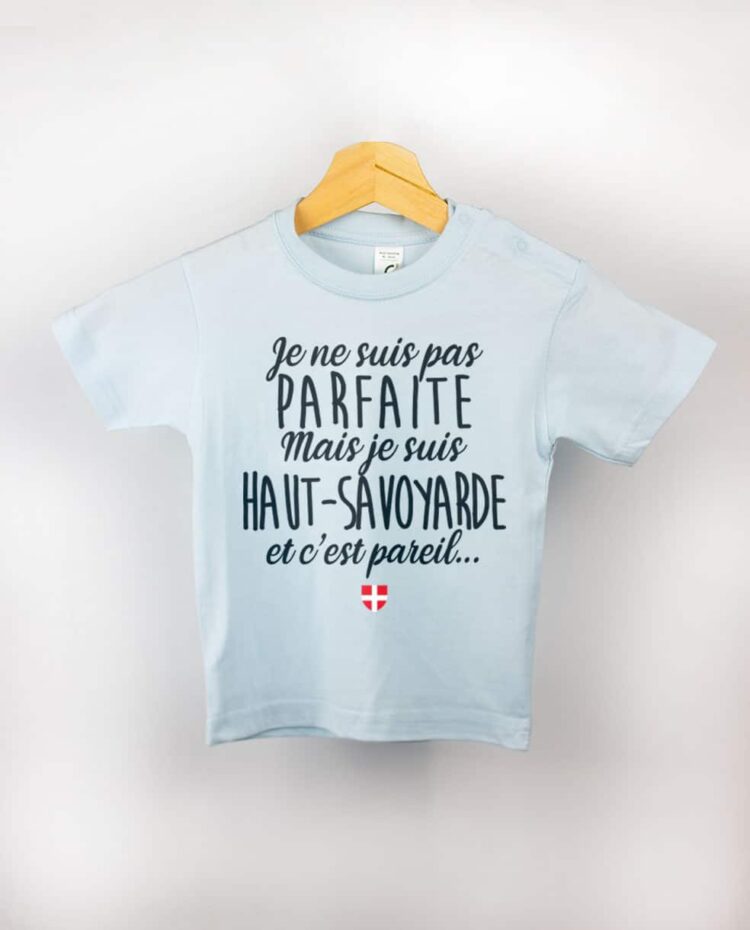 T shirt BEBE bleu clair parfaite haut savoyarde