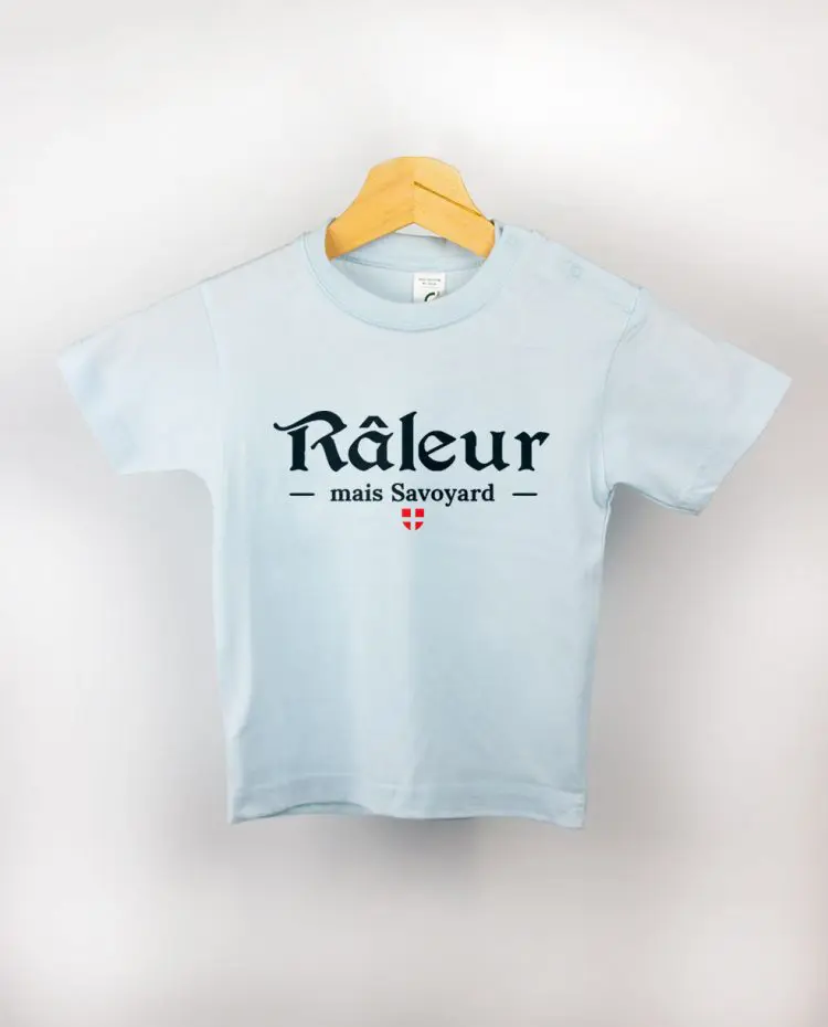 T shirt BEBE bleu raleur savoyard