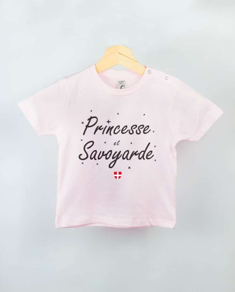 T shirt BEBE rose Princcesse Savoyarde