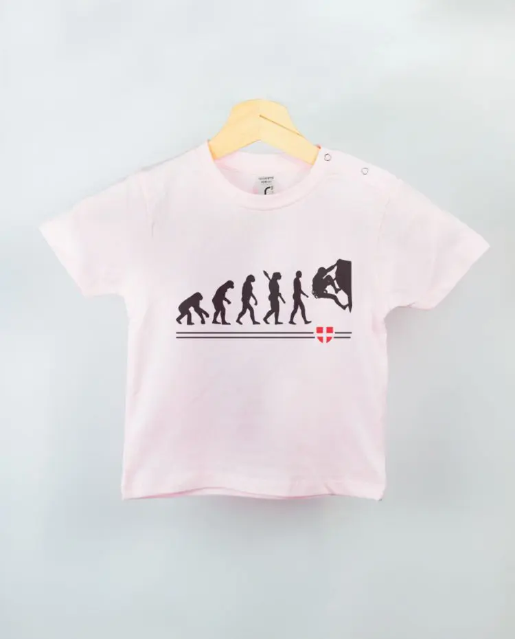 T shirt BEBE rose evoluiton Escalade