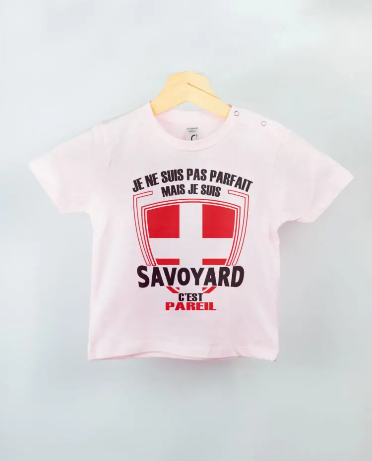 T shirt BEBE rose parfait savoyard