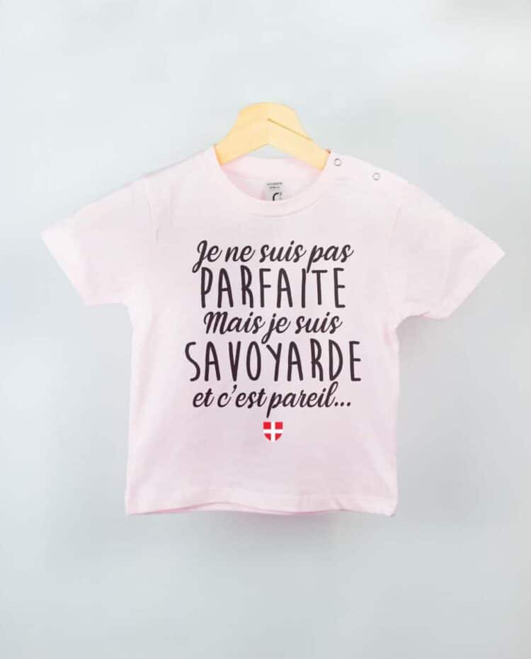 T shirt BEBE rose parfaite Savoyarde 1