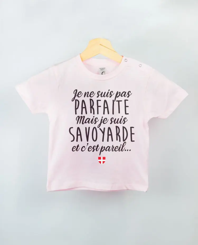 T shirt BEBE rose parfaite Savoyarde