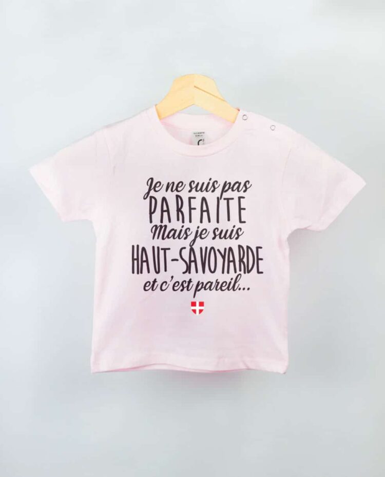 T shirt BEBE rose parfaite haut savoyarde