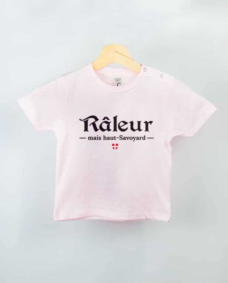 T shirt BEBE rose raleur haut savoyard