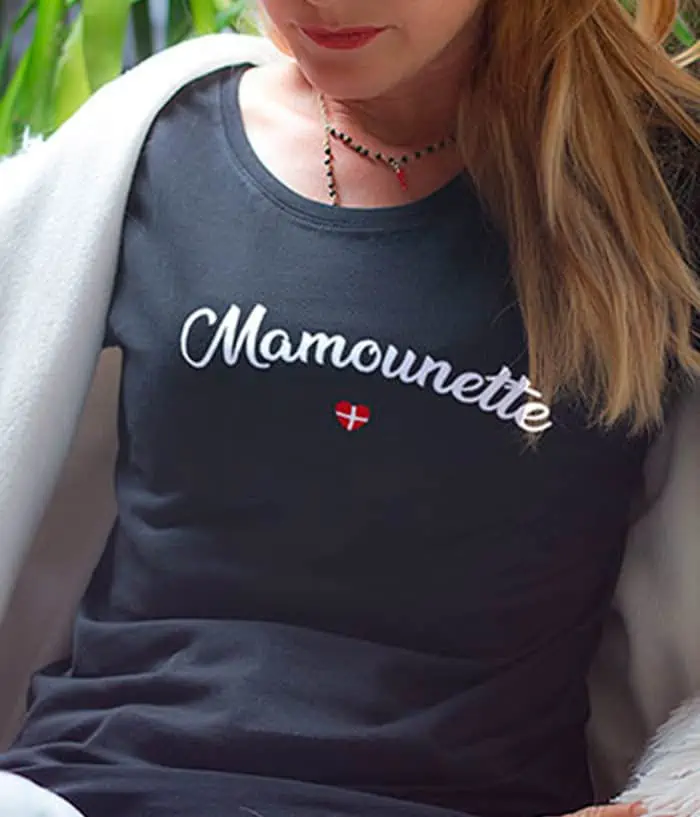 t shirt femme les savoyards MAMOUNETTE