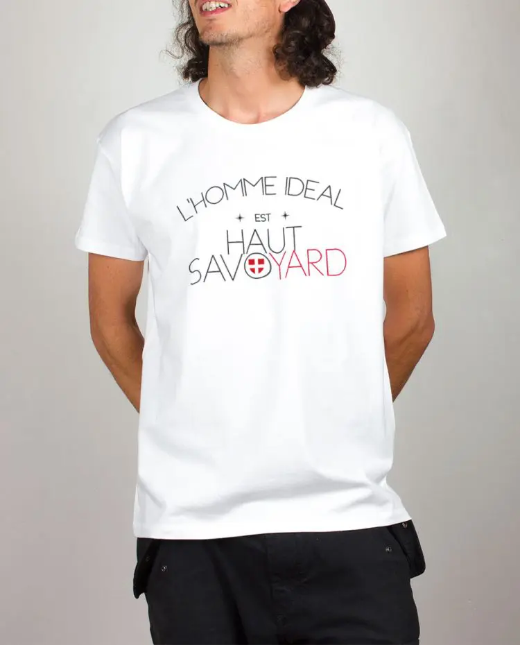 T shirt blanc homme ideal haut savoyard