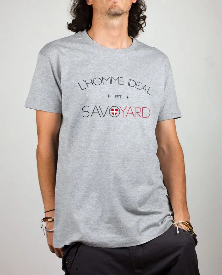 T shirt gris homme 1