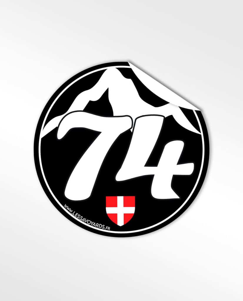 Stickers 74 haute savoie pour plaque d'immatriculation autocollant 74 haute  savoie region rhone alpes adhesif pour plaque departement 74 haute savoie  region rhone alpes