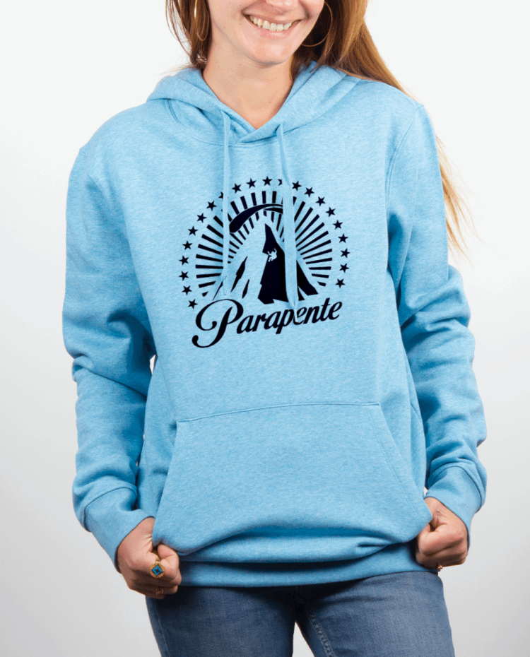 Sweat Femme Bleu Ciel PARAPENTE