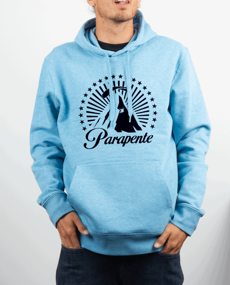 Sweat Homme Bleu ciel PARAPENTE