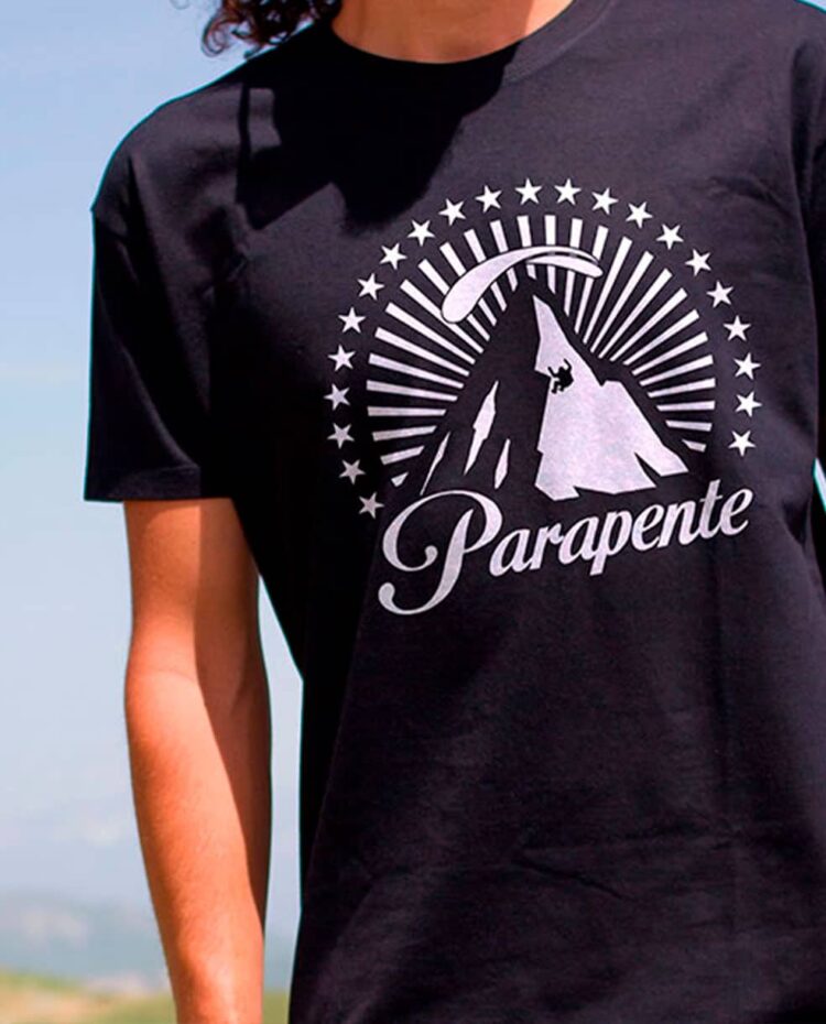 t shirt homme parapente