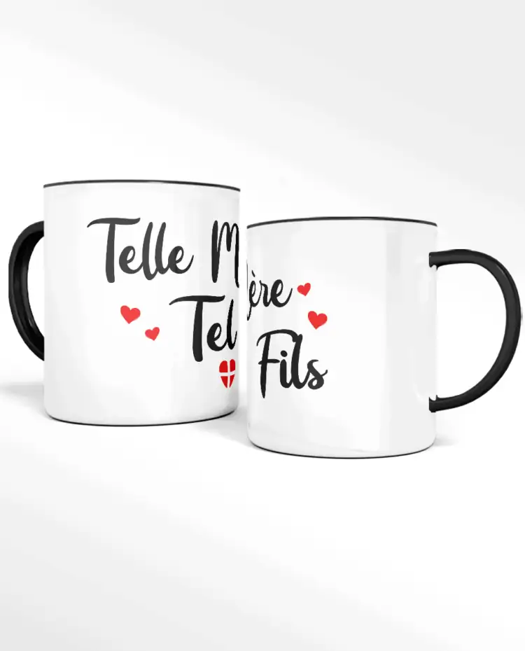 Mug CERAMIQUE telle mere tel fils 1