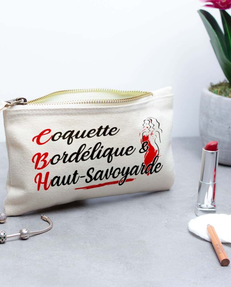 pochette femme savoie Coquette bordelique et Haut savoyarde