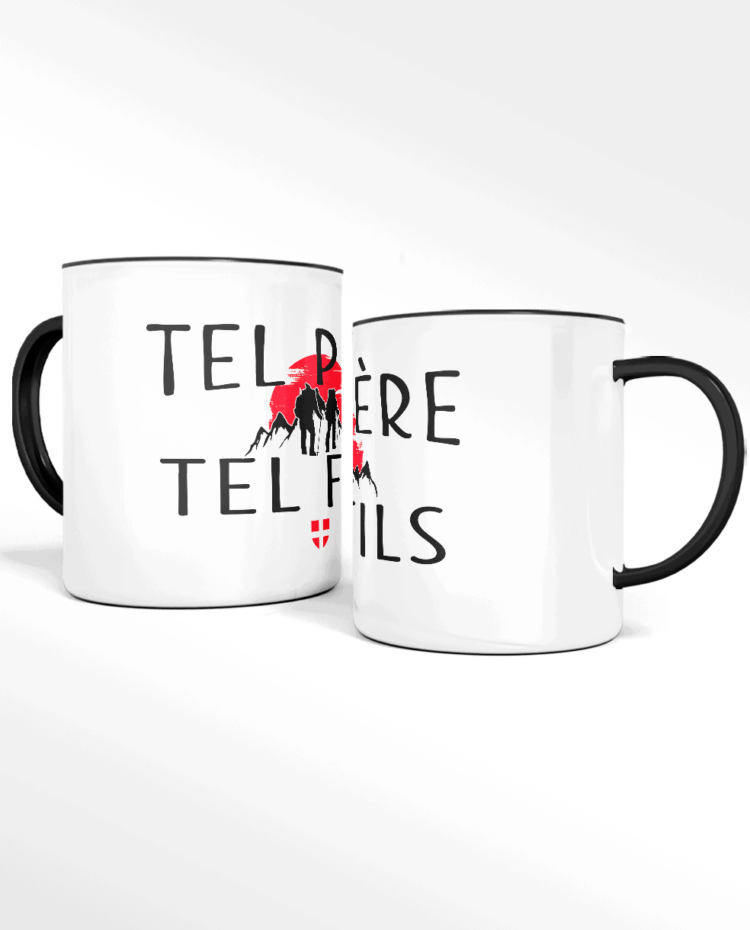 Mug CERAMIQUE Tel pere tel fils