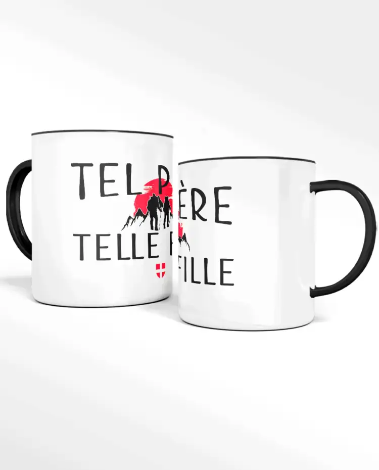 Mug CERAMIQUE tel pere telle fille