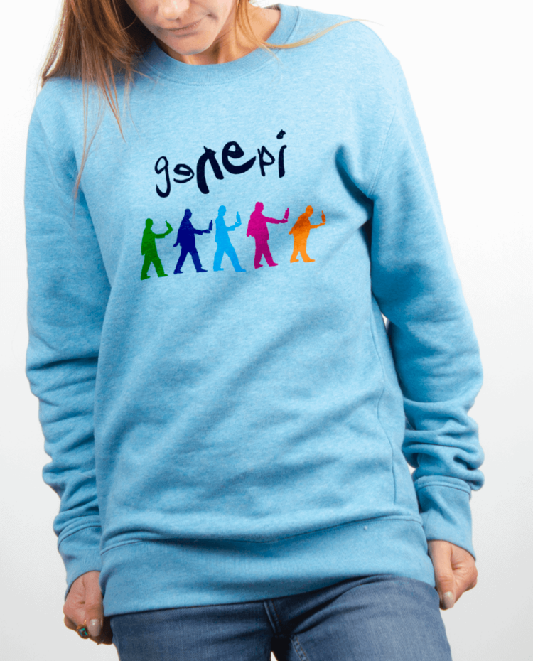 Pull Femme bleu ciel GENEPI GENESIS