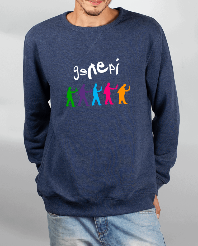 Pull Homme Bleu jean Pull Femme bleu ciel GENEPI GENESIS