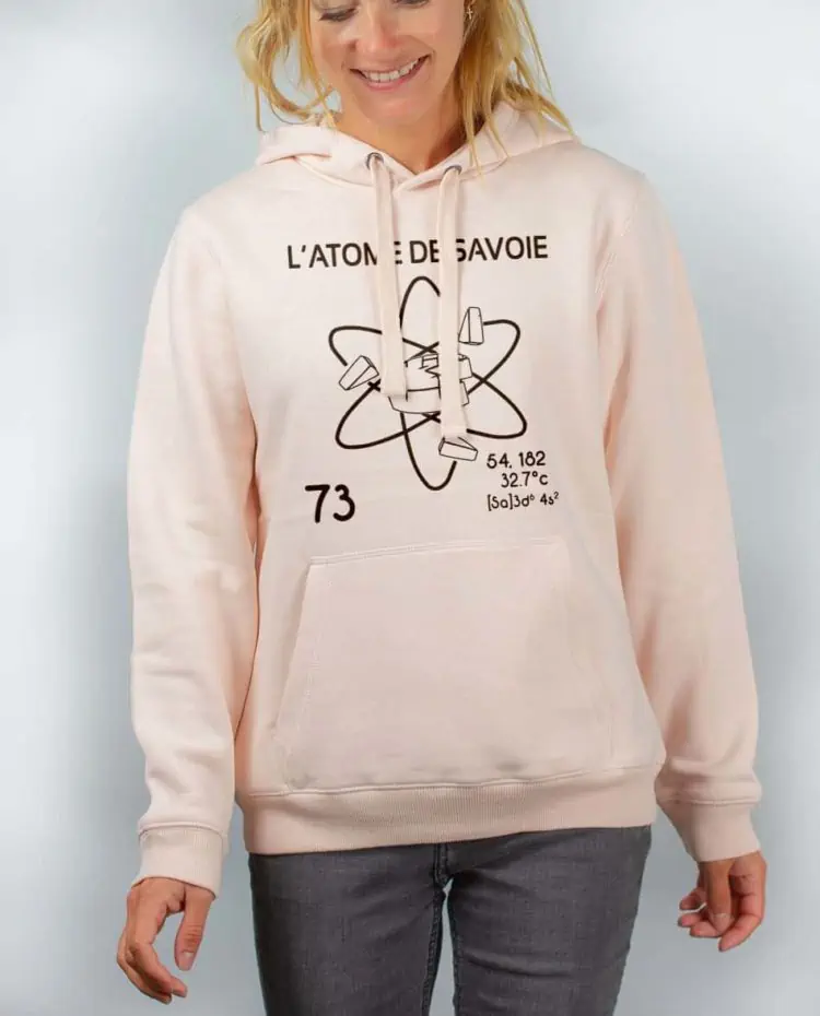 Sweat rose femme Atome de savoie 73