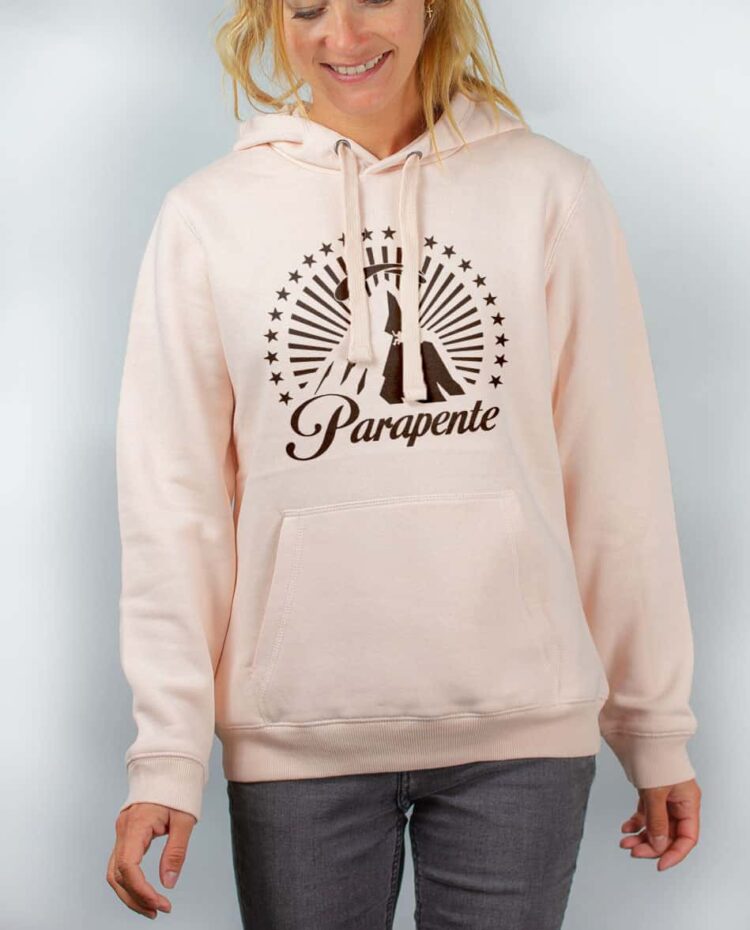 Sweat rose femme montagne parapente paramount