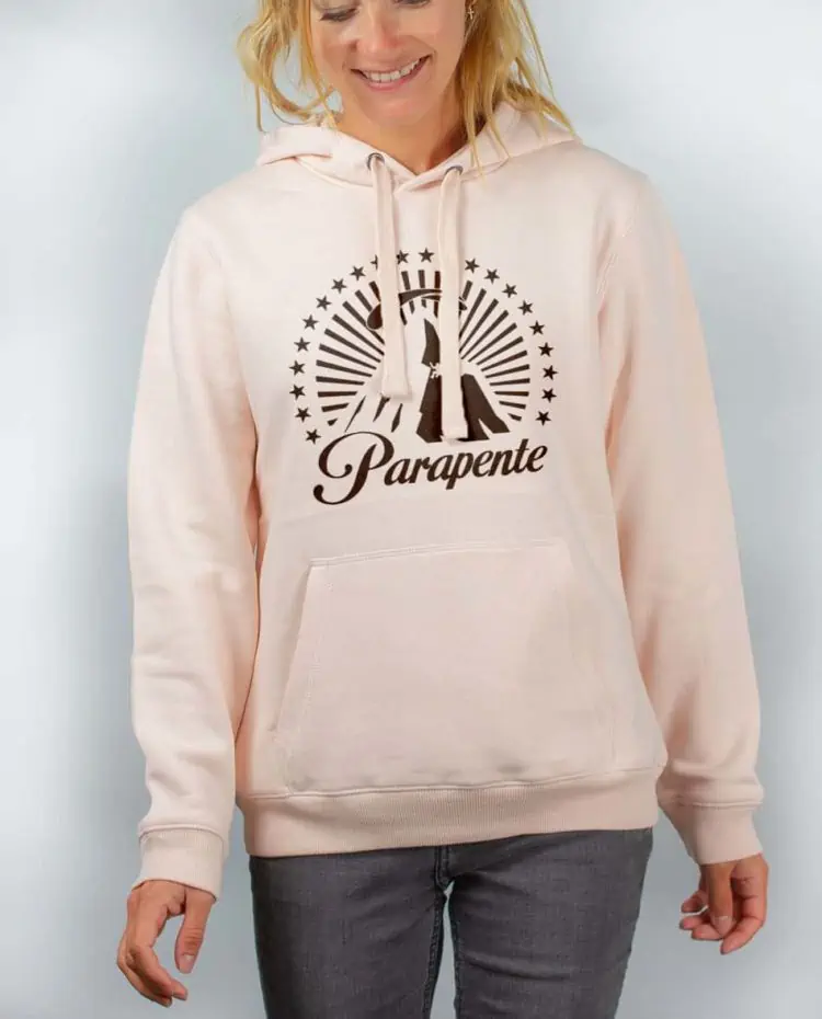 Sweat rose femme montagne parapente paramount