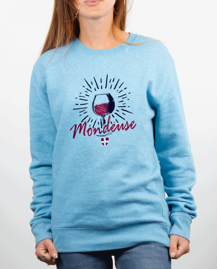 Pull Femme Bleu Ciel MONDEUSE