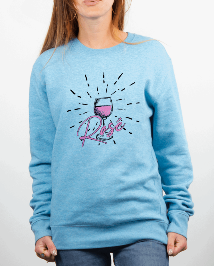 Pull Femme Bleu Ciel ROSE