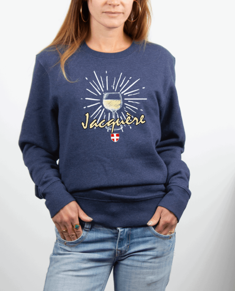 Pull Femme Bleu Jean JACQUERE