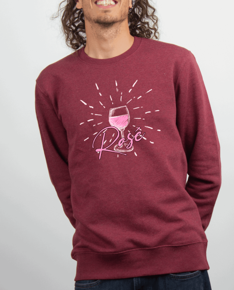 Pull Homme Bordeau ROSE