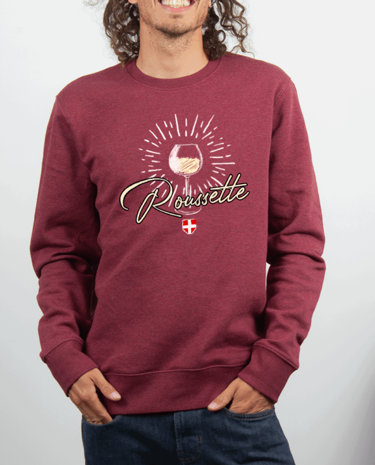 Pull Homme rouge Bordeau ROUSSETTE