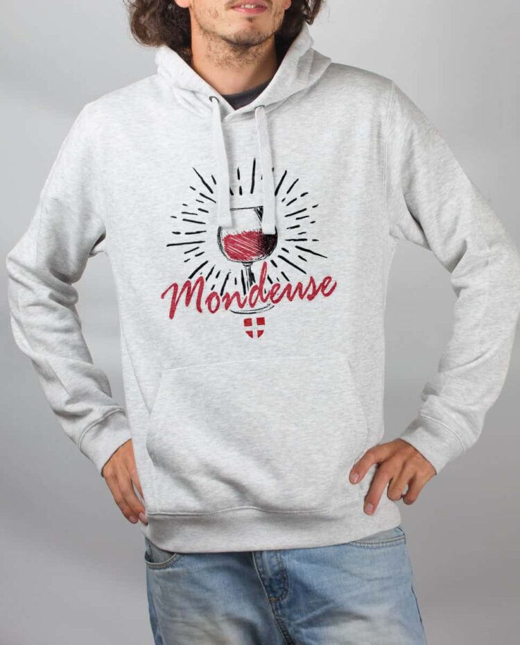 Sweat Blanc homme Vin Mondeuse