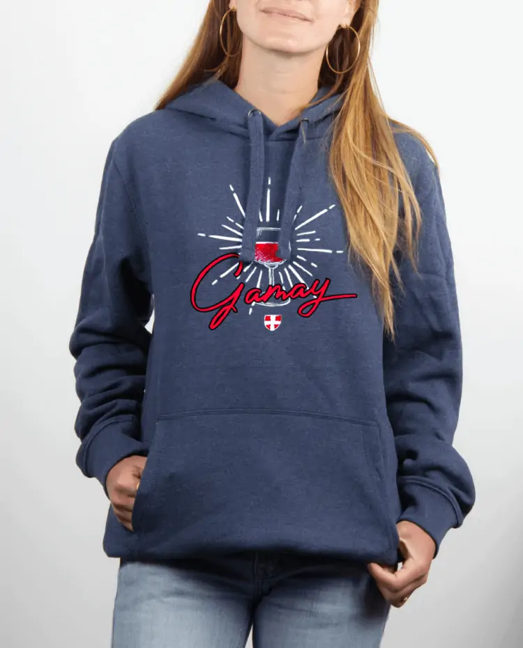 Sweat Femme Bleu Jean GAMAY