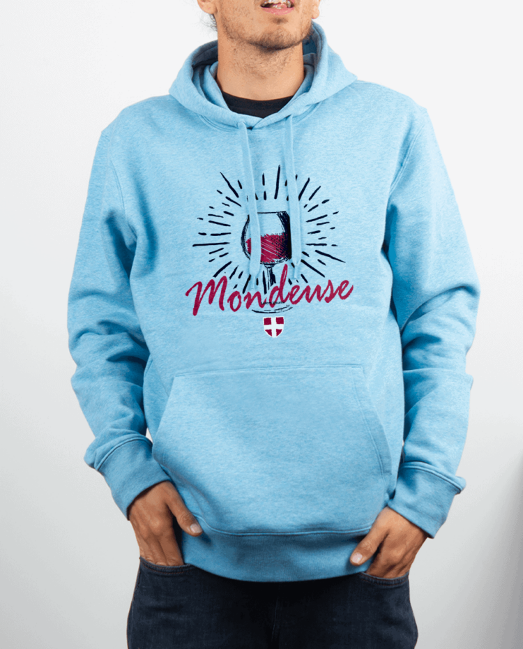 Sweat Homme Bleu ciel MONDEUSE